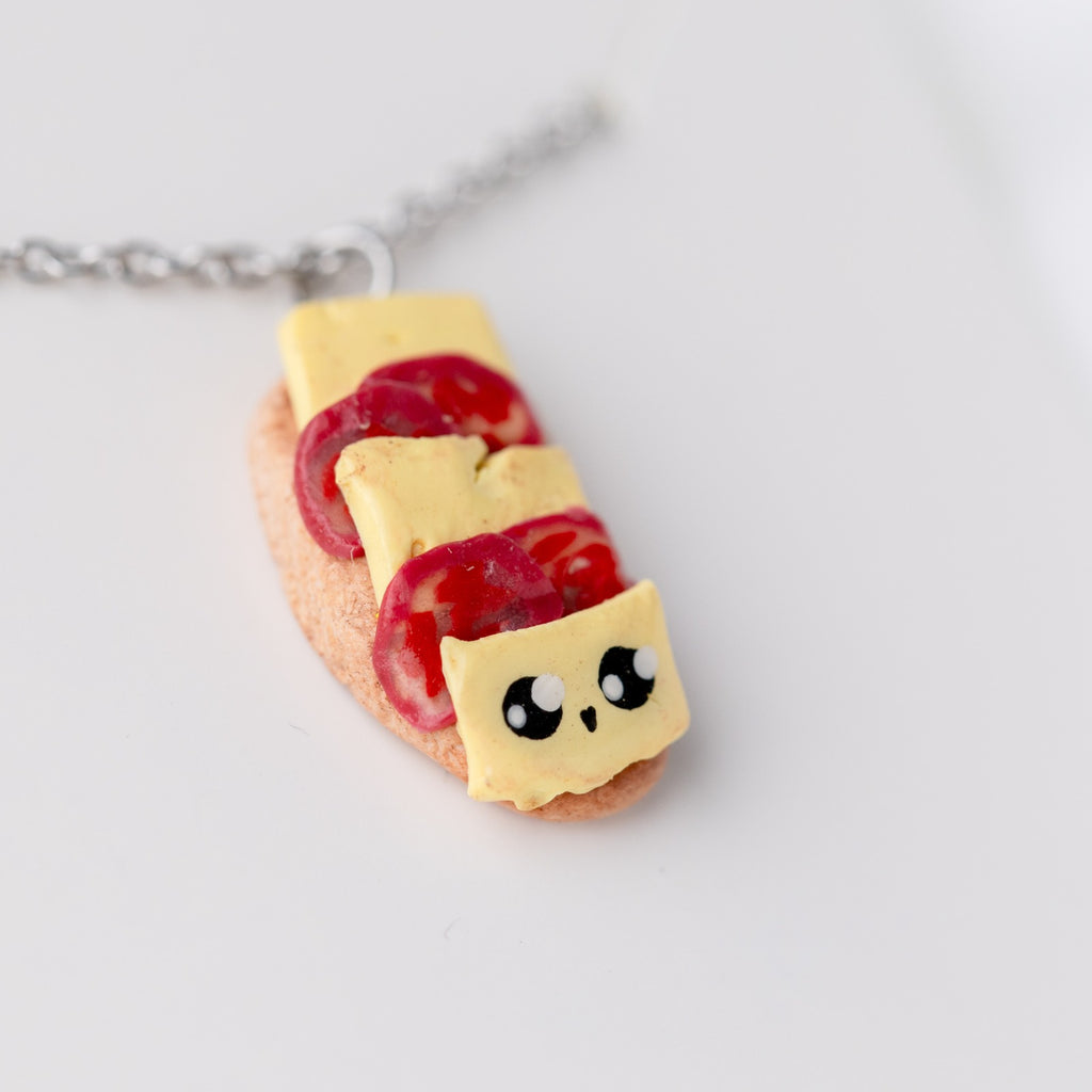 Salami & cheese toast