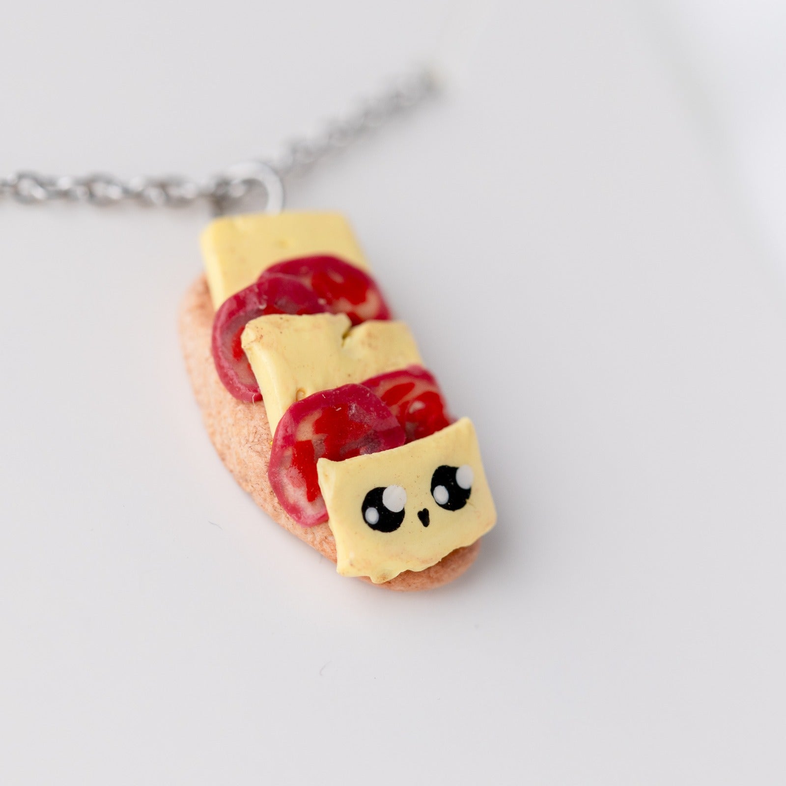 Salami & cheese toast