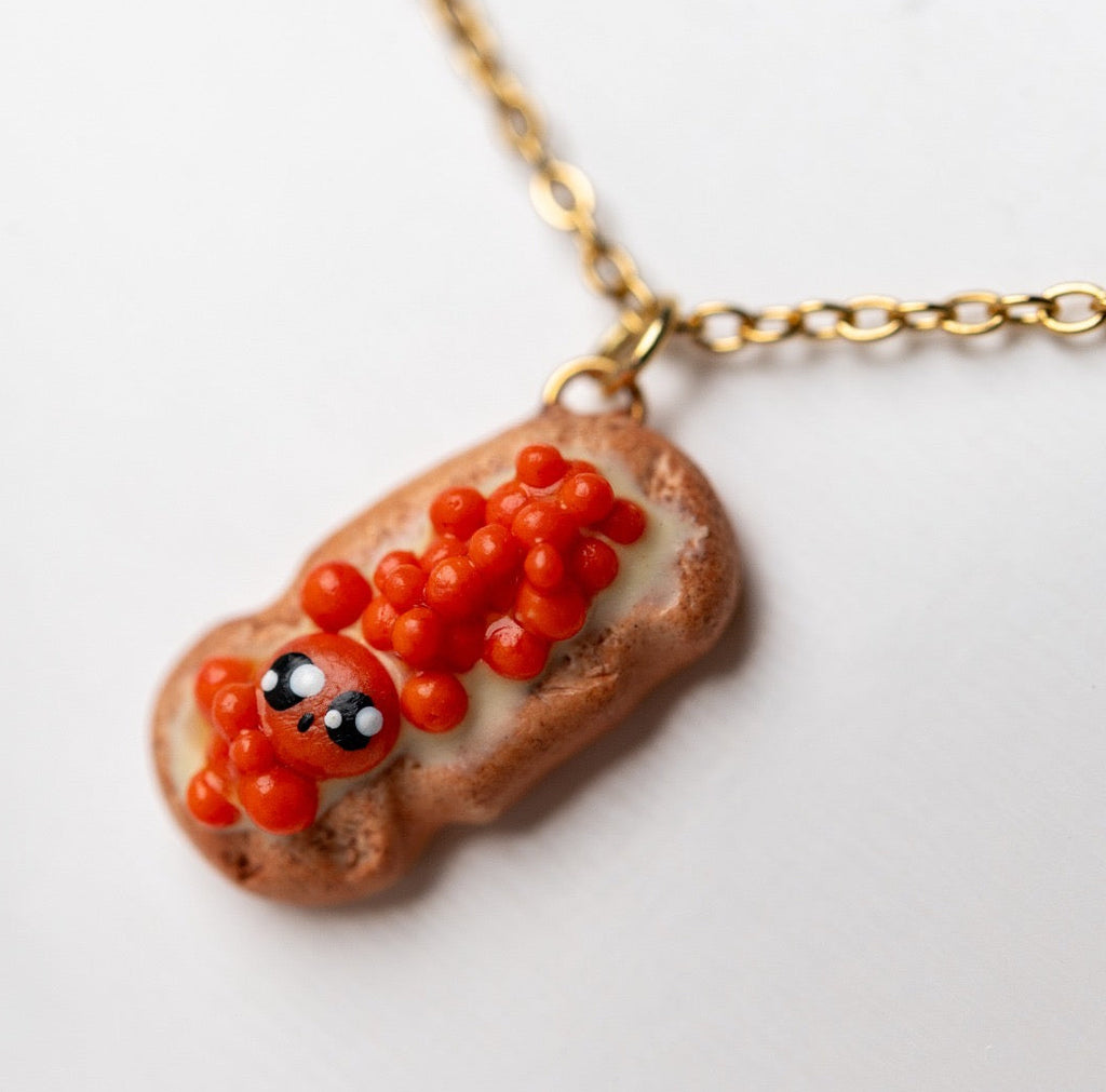 Toast with caviar