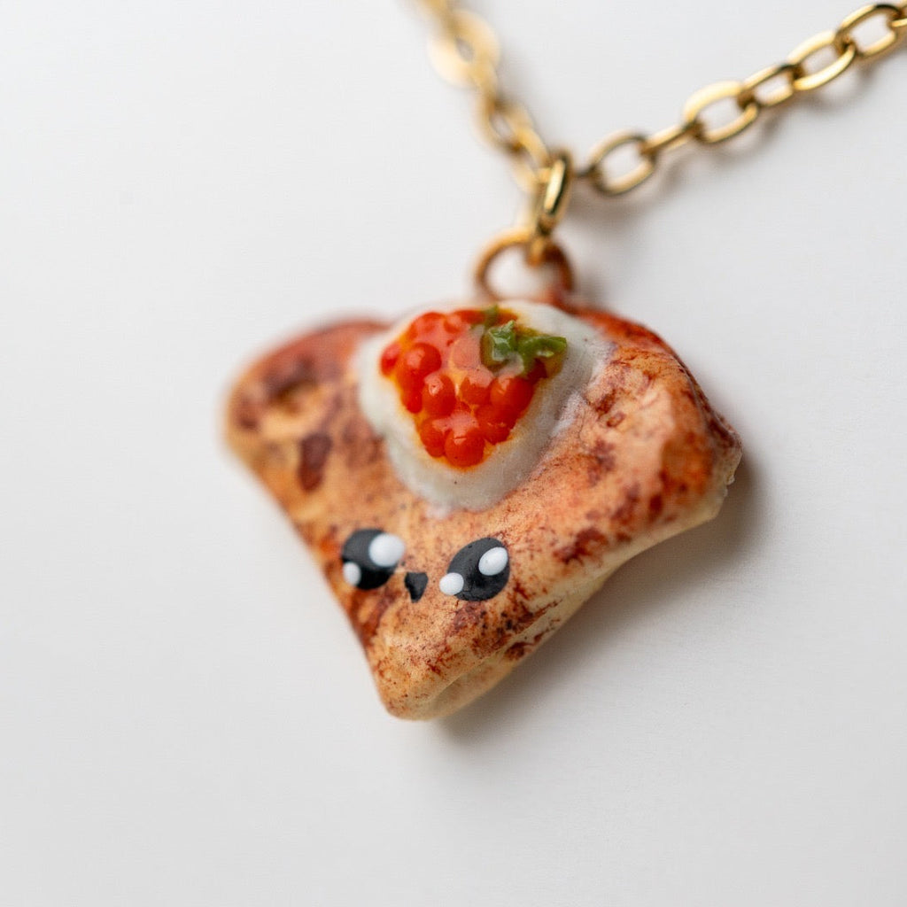 Pancake with caviar