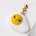 Egg earrings