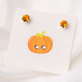 Pumpkin - Swarovski earrings