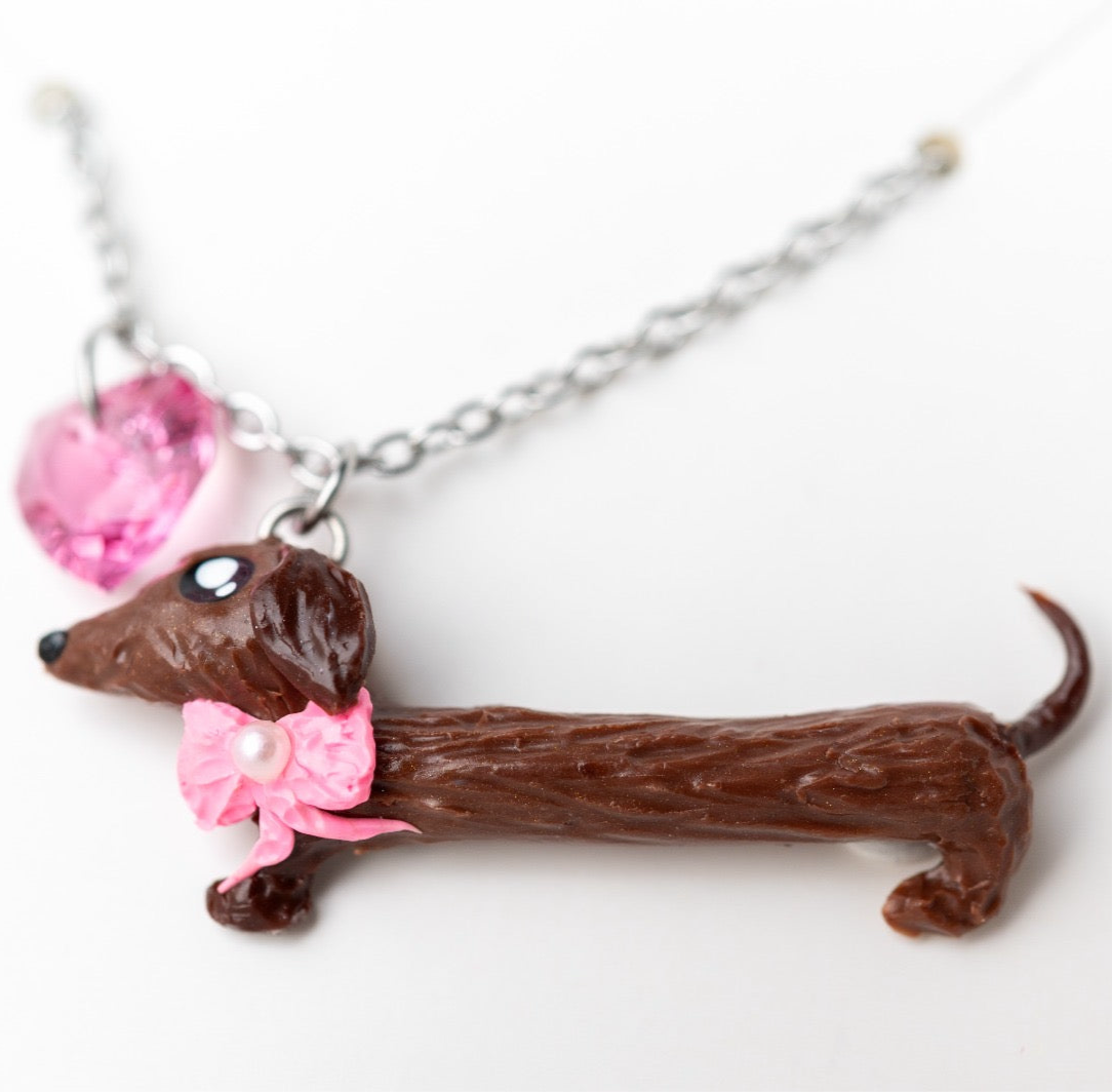 Cute miniature Dachshund - Valentines day cuties