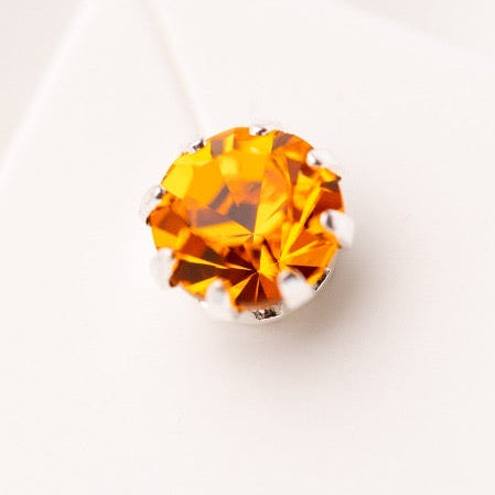 Pumpkin - Swarovski earrings