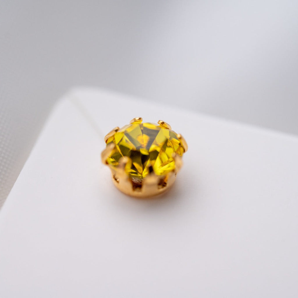 Lemon - Swarovski earrings