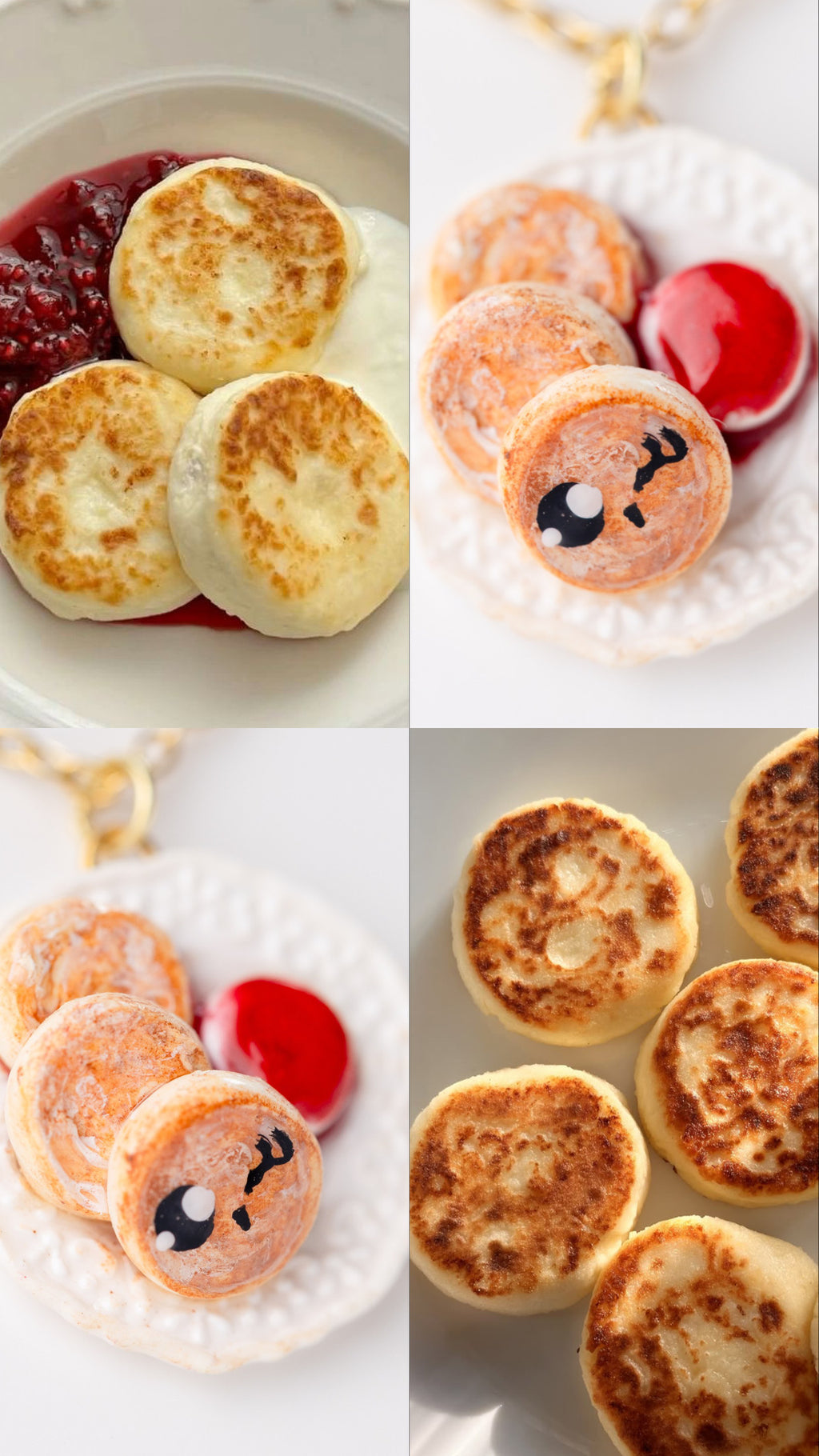 Cottage cheese pancakes