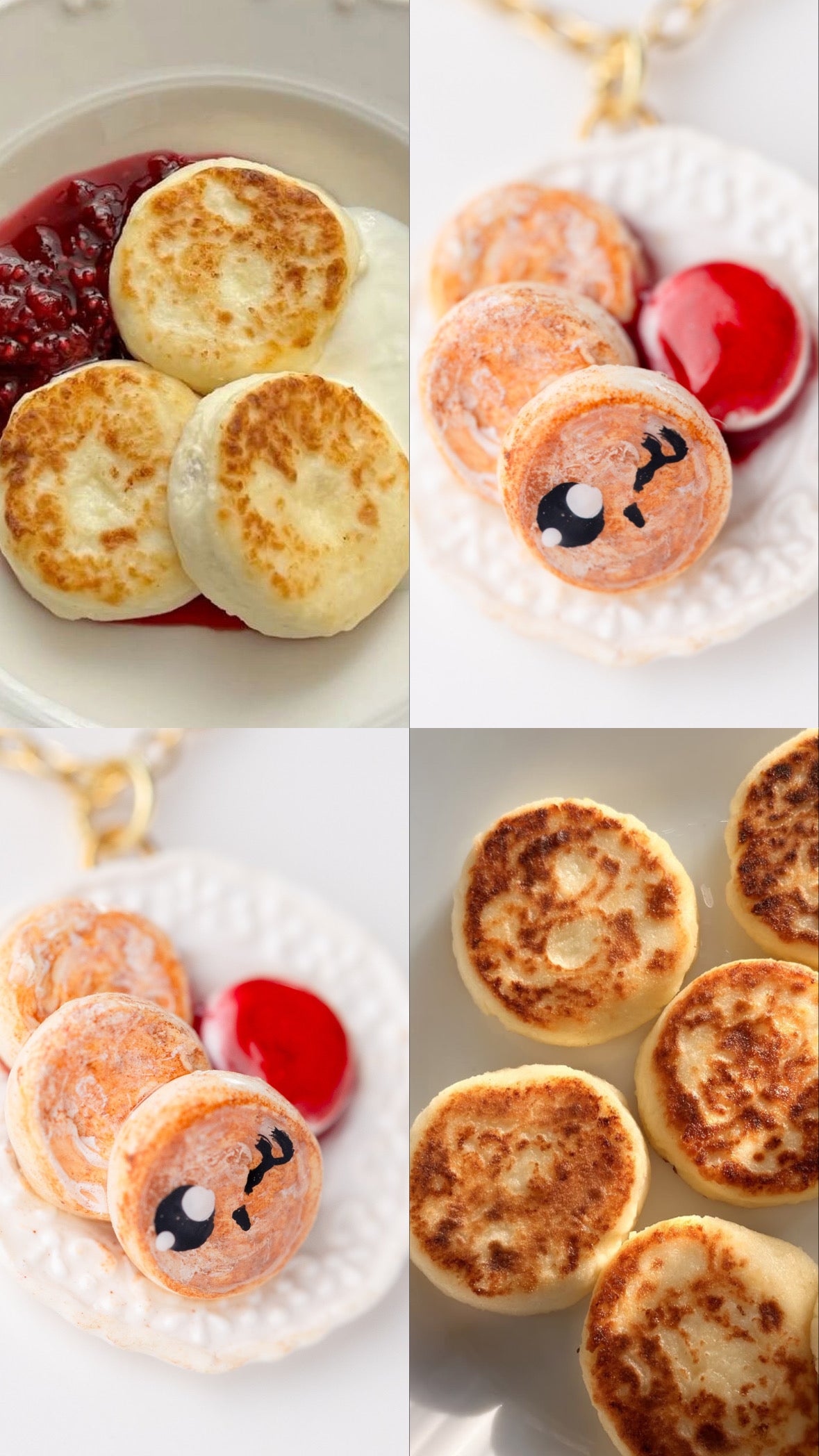 Cottage cheese pancakes