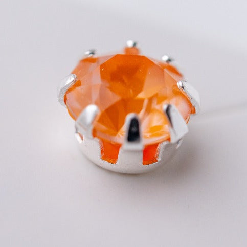 Pumpkin - Swarovski earrings