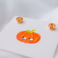 Pumpkin - Swarovski earrings
